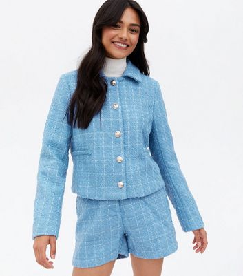 boucle jacket new look