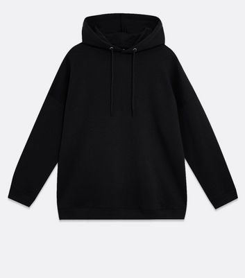 Black oversized clearance hoody