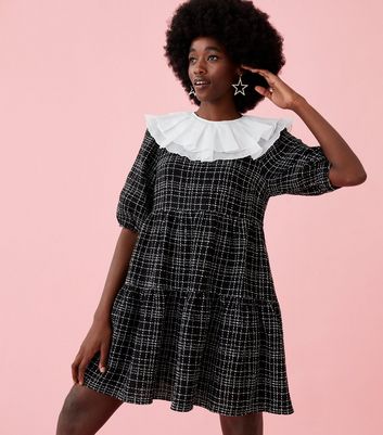 Click to view product details and reviews for Jolie Tall Black Check Mini Smock Dress New Look. Click to view product details and reviews for Jolie Tall Black Check Mini Smock Dress New Look.