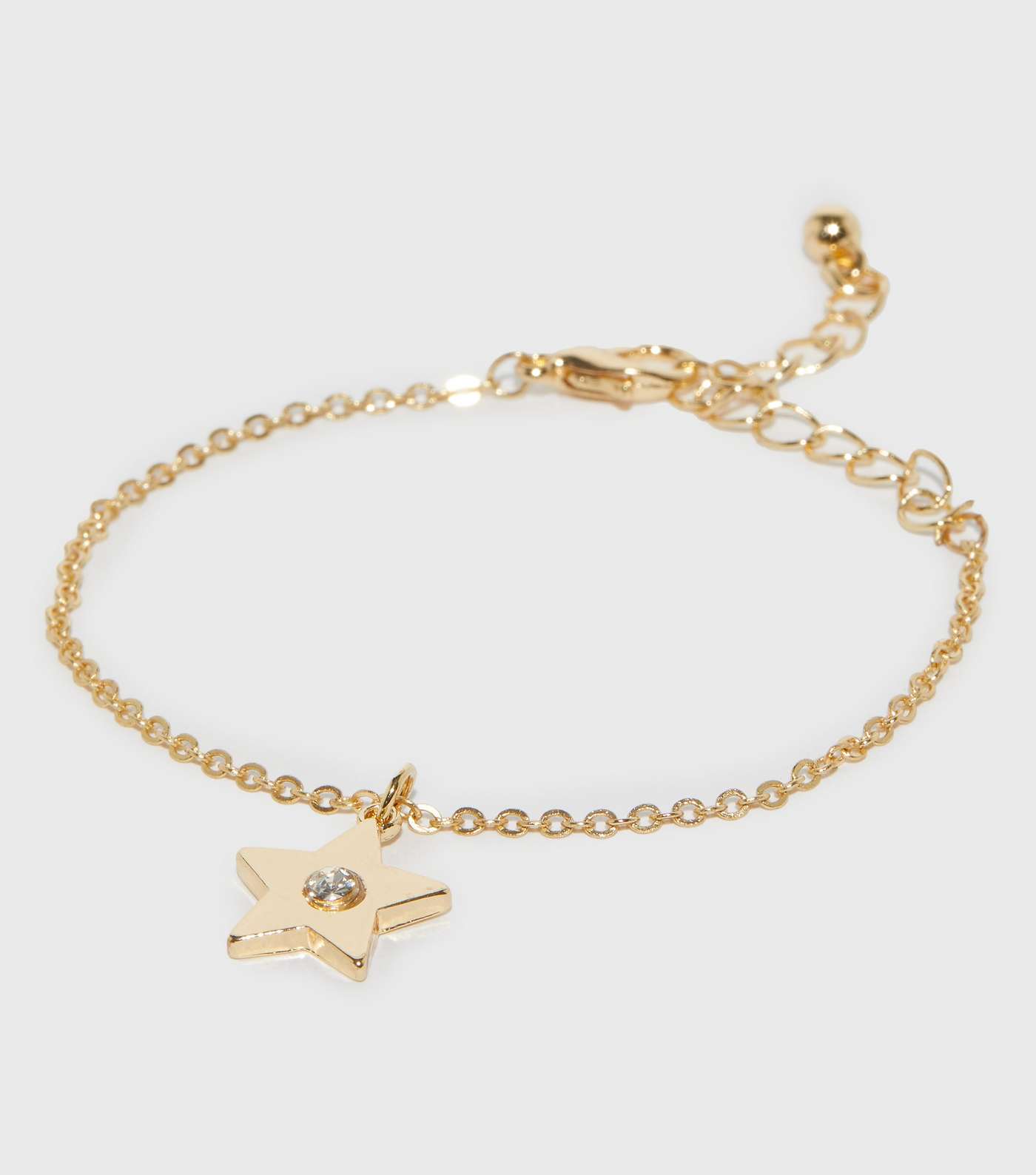 Girls Gold Star Pendant Bracelet Image 2