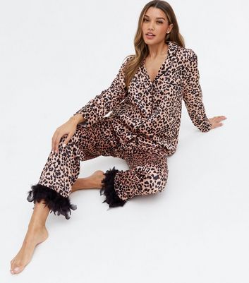 New look leopard online pjs