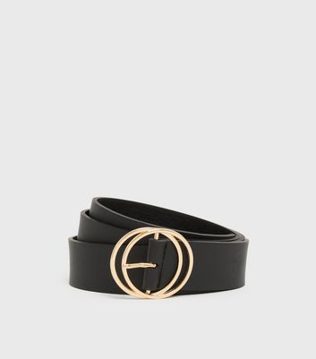 Double circle store belt gucci