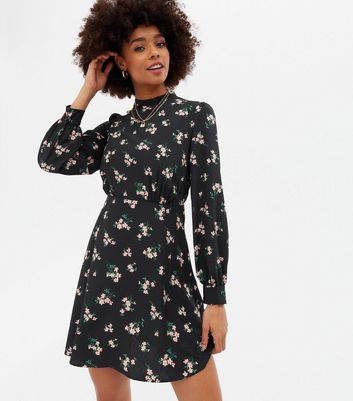 long black floaty dress