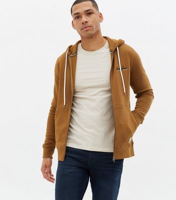 Tan on sale zip hoodie