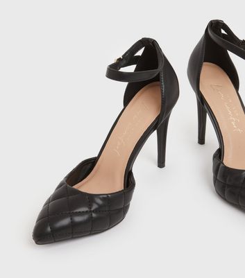 New look black pointed on sale heels