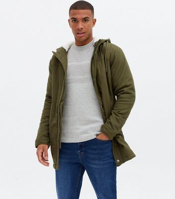 new look parka jacket