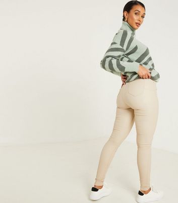 Green Zebra Print Roll Neck Jumper 
