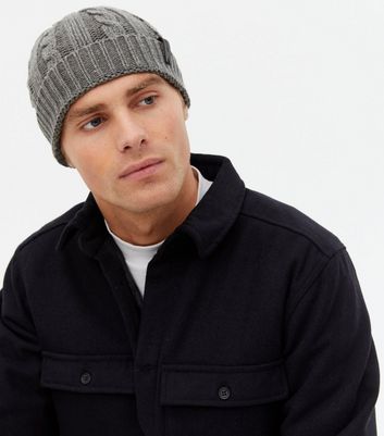 cableknit beanie