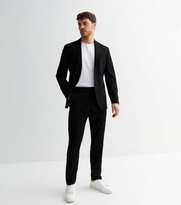 Buy Men Black Slim Fit Solid Casual Trousers Online  757448  Allen Solly