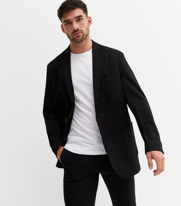 Mens black clearance suit jacket