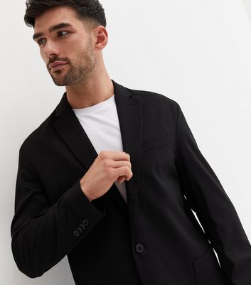 relaxed fit blazer mens