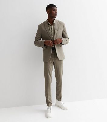 express olive suit