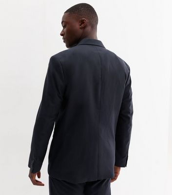 Black slim suit outlet jacket