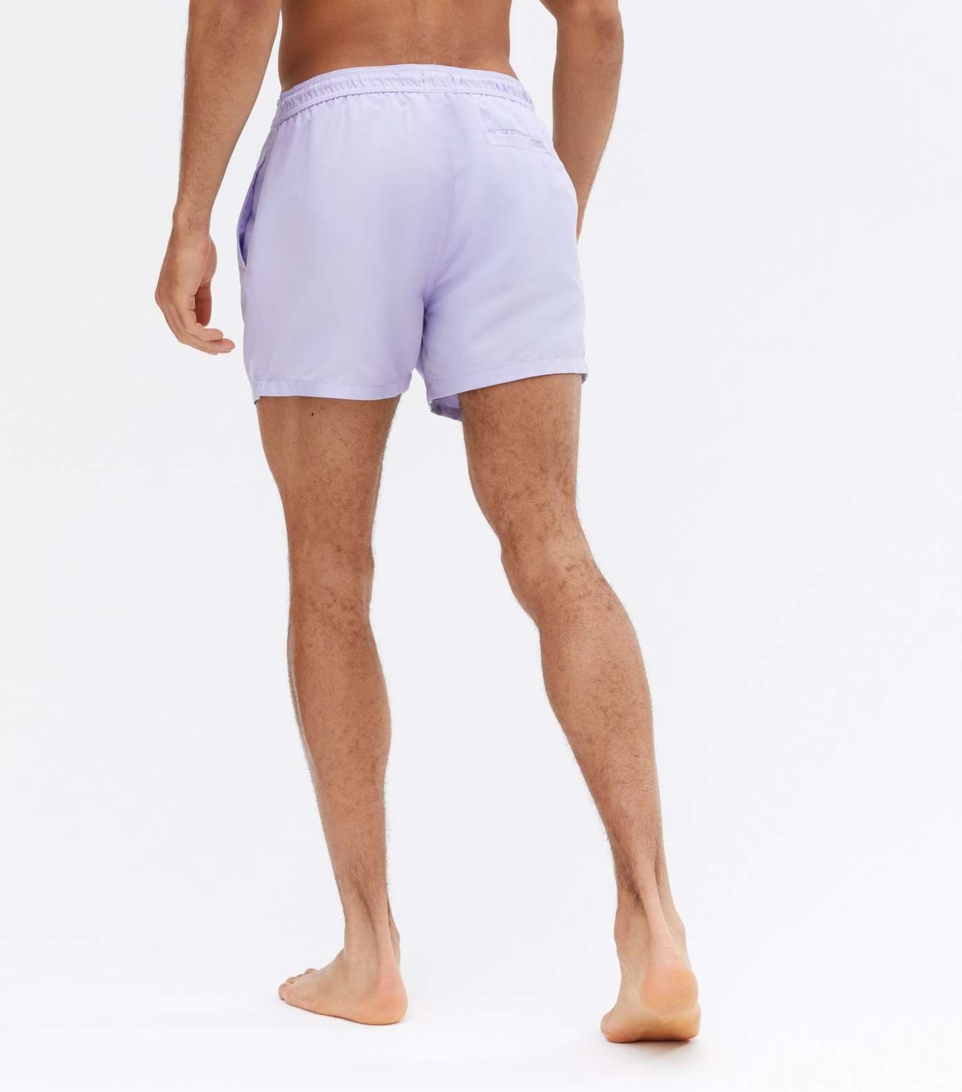 Lilac Regular Length Swim Shorts Image 4