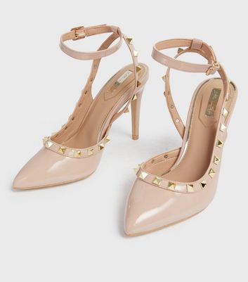 Little Mistress Pale Pink Studded 