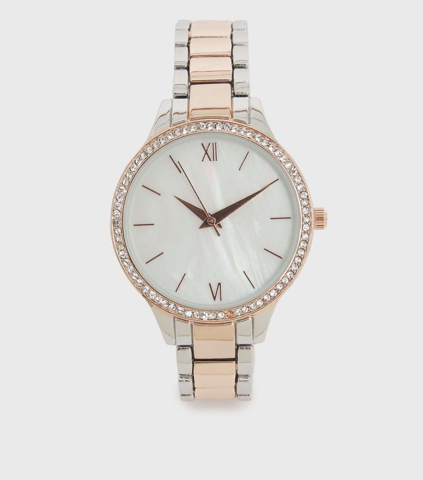 Silver Two Tone Watch