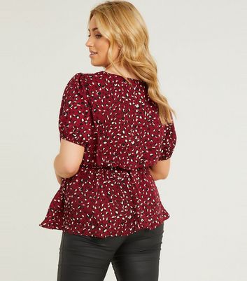 quiz leopard print blouse
