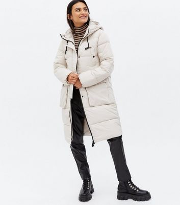 Hollister longline down puffer clearance parka