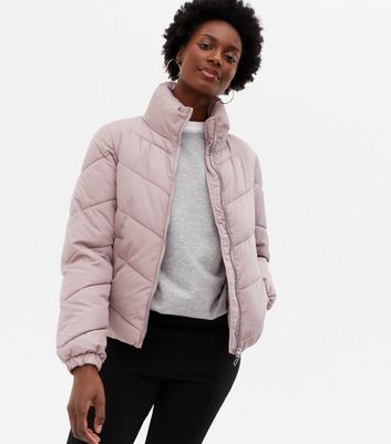 cropped puffer jacket new look