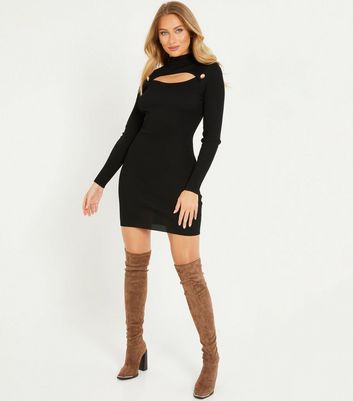 Cut out jumper clearance dress