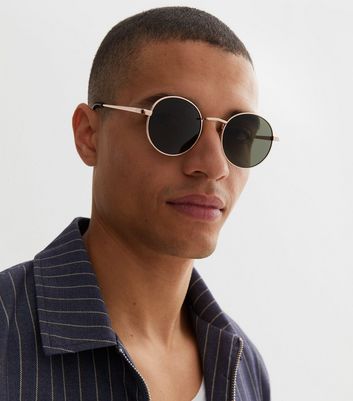 Male store circle sunglasses