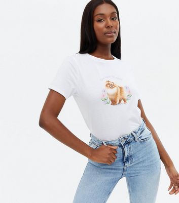 New look dog t shirt Clearance