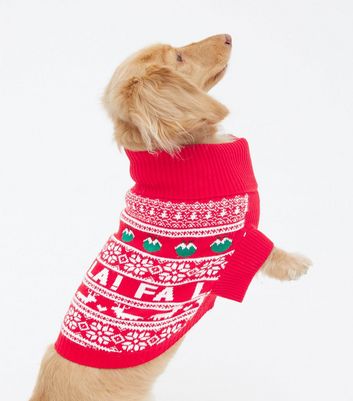 New look hot sale dog jumper