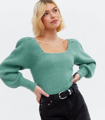 turquoise jumper