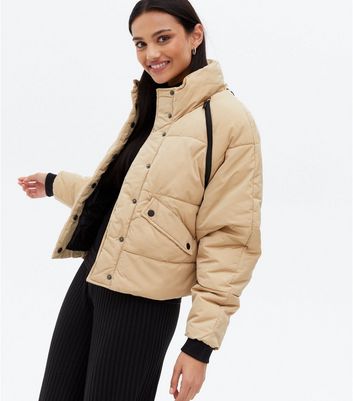 Puffer jacket outlet with removable sleeves