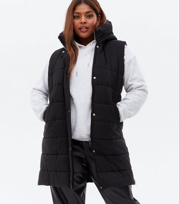 new look longline gilet