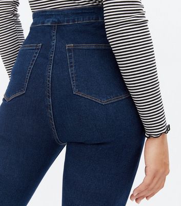 Pink Vanilla Bright Blue Skinny Jeans 