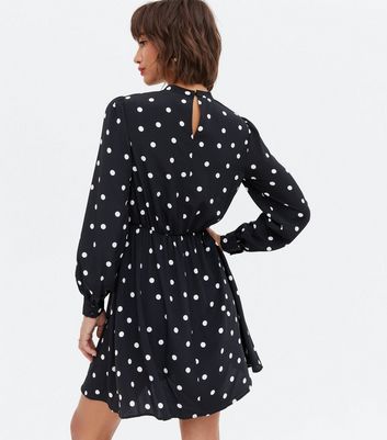 new look black and gold dress