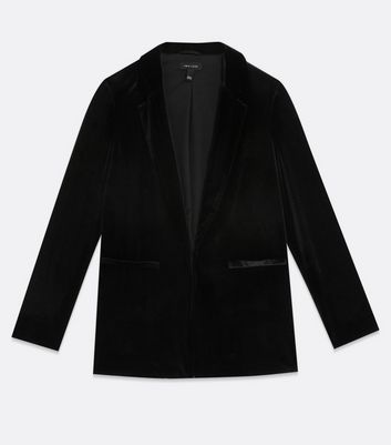 black velvet blazer womens uk