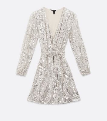 silver sequin clothes