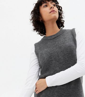 grey jumper dress