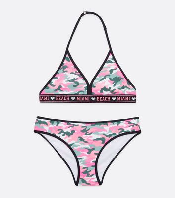 camo bikini set