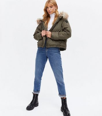 new look parka jacket