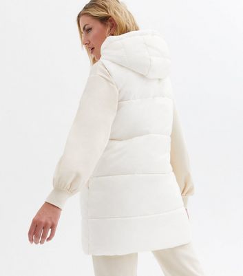 white long gilet womens