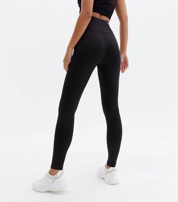 Grey Jersey High Waist Leggings 