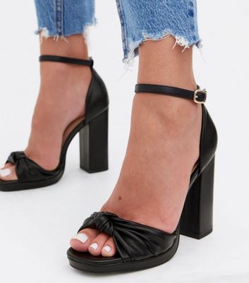platform high heel sandals