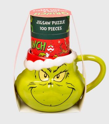 Der Grinch Becher / Tasse und Puzzle-Set von Fizz Creations