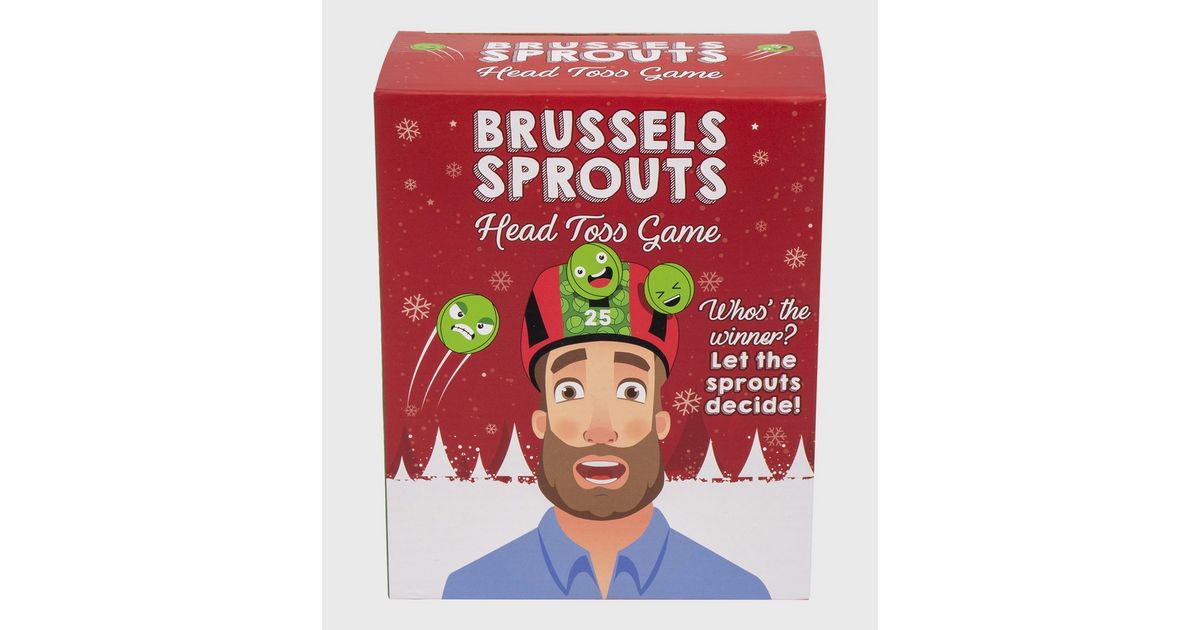 Fizz Creations Red Brussel Sprouts Head Toss Game New Look