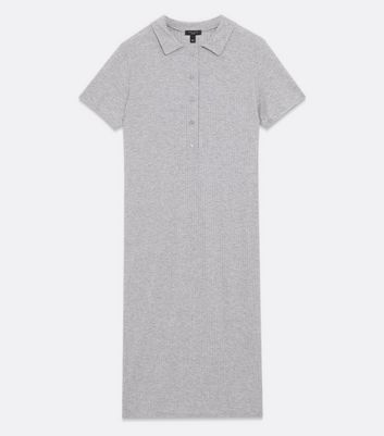 bodycon polo shirt dress