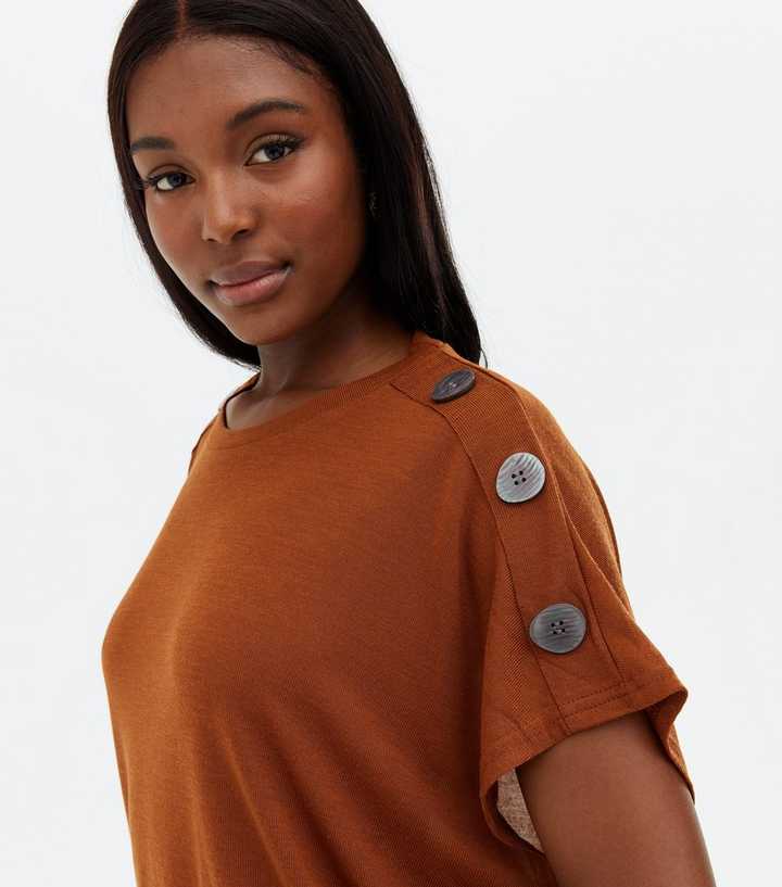 rust t shirt womens