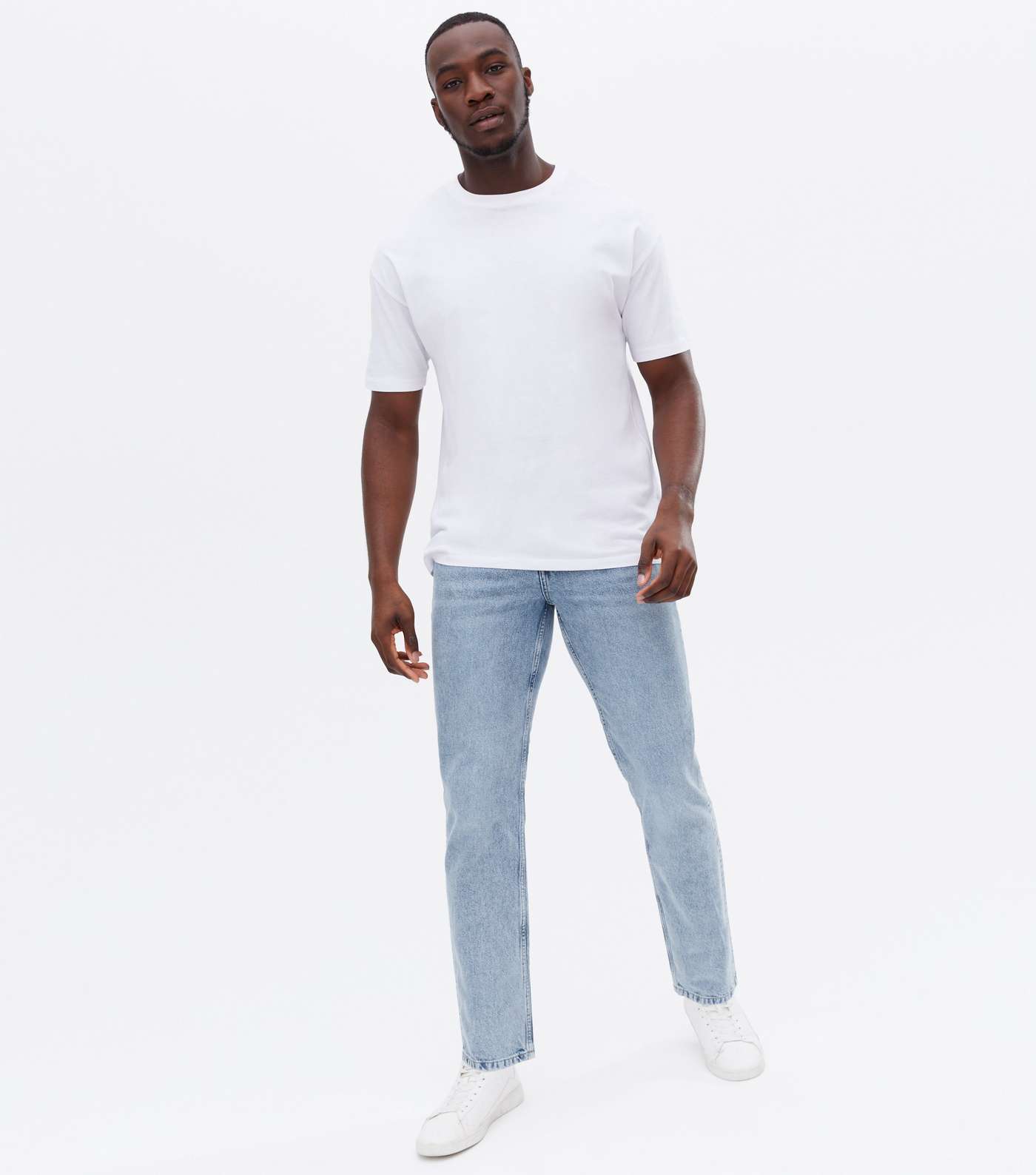 Only & Sons Blue Light Wash Straight Fit Jeans