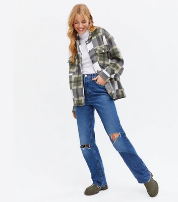 Click to view product details and reviews for Pink Vanilla Green Check Pocket Front Shacket New Look. Click to view product details and reviews for Pink Vanilla Green Check Pocket Front Shacket New Look.