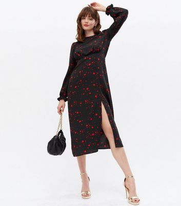black midi dress 18