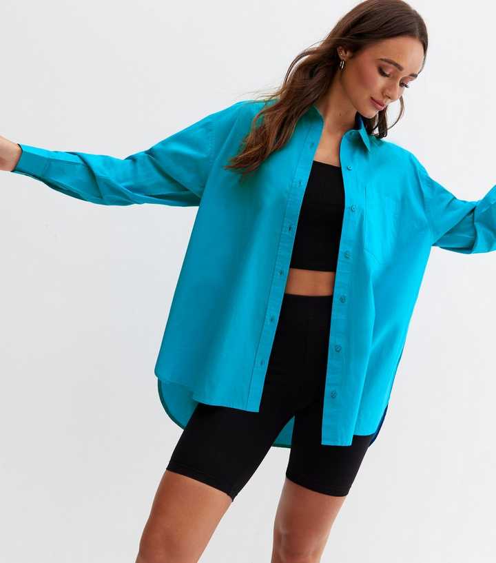 Teal Long Shirt