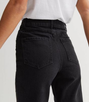 black waist enhance tori mom jeans