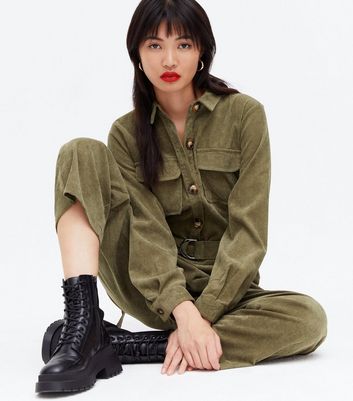 New look corduroy sales jumpsuit